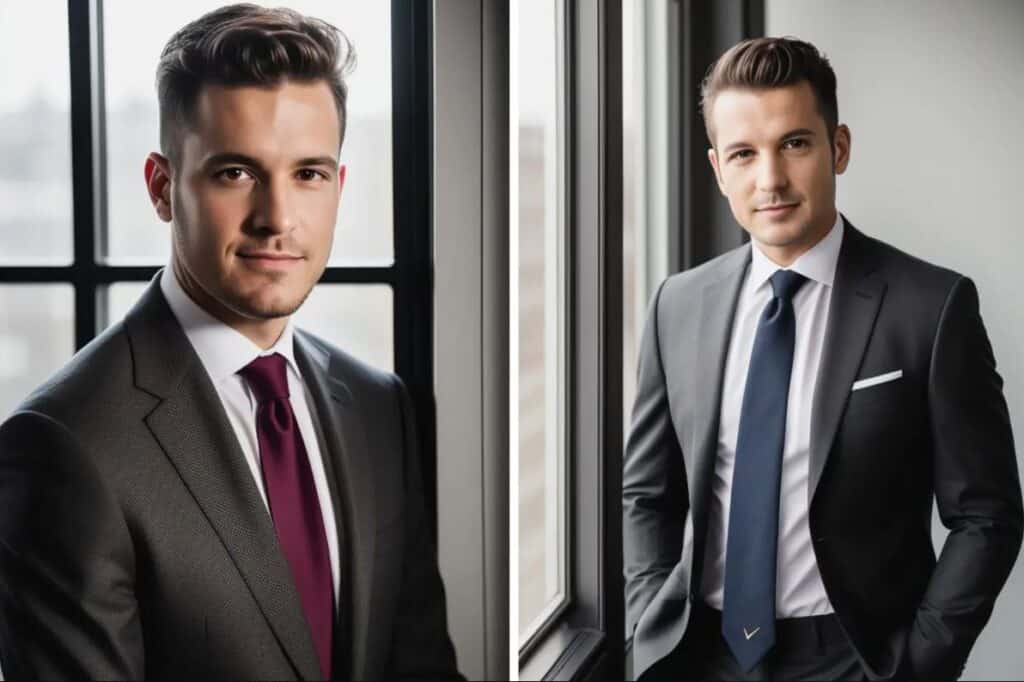 professional business headshots example