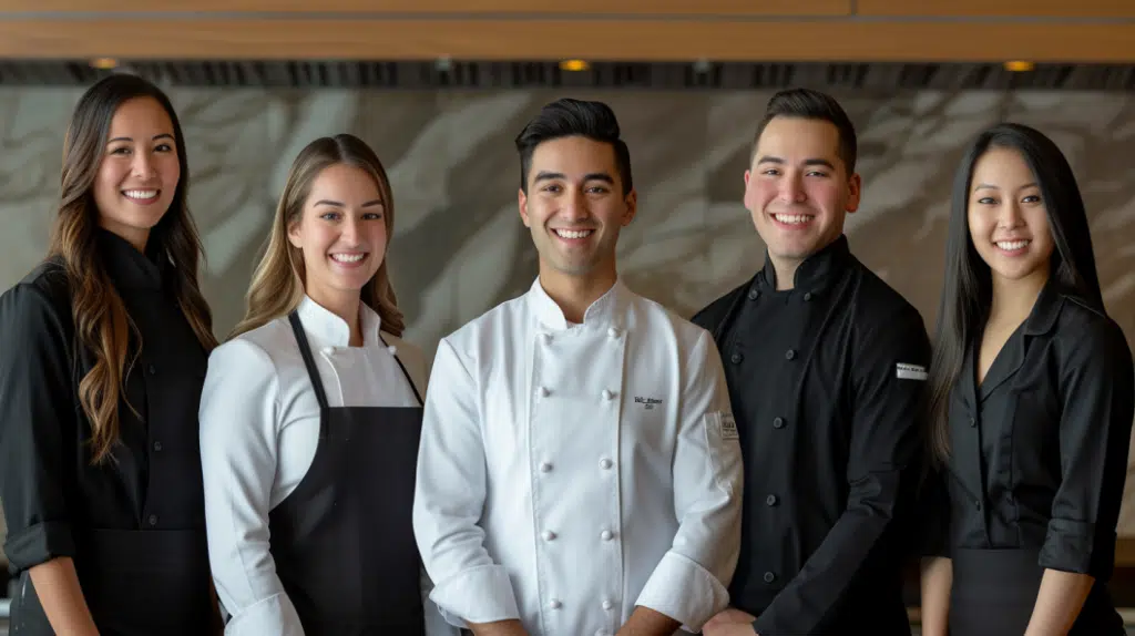 professional headshots of a team