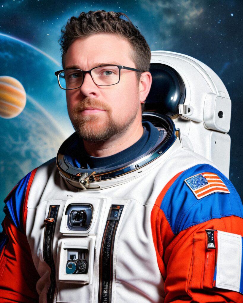 astronaut ai headshot