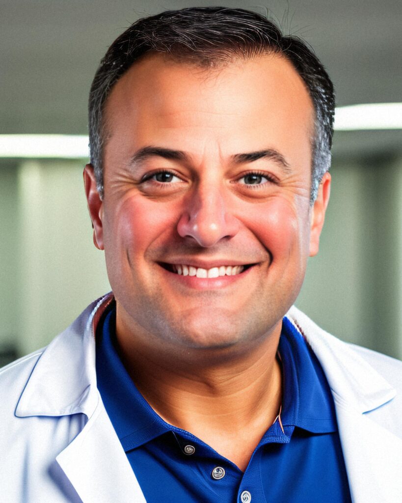 smiling doctor headshot
